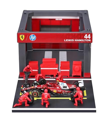 Amazon.com: Bburago 1:43 2024 Ferrari SF-24 Pit Pass, Leclerc #16